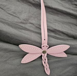 Rare NWOT Portland Leather Vintage Pink Dragonfly